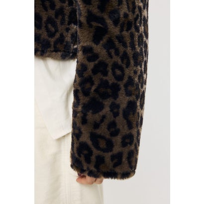 REVERSIBLE CURLY FUR ジャケット 柄BRN5｜詳細画像