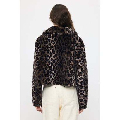 REVERSIBLE CURLY FUR ジャケット 柄BRN5｜詳細画像