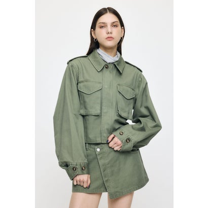 BACKSATIN BDU SHORTジャケット KHA｜詳細画像