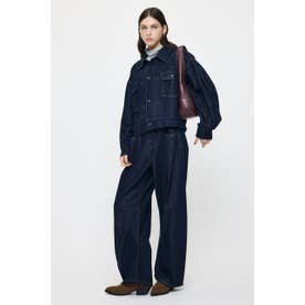 LOOSE WAIST DENIM ストレート One Wash1