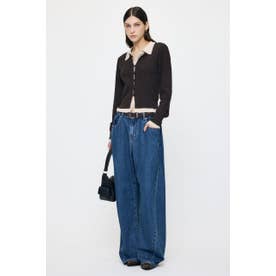 LOOSE WAIST DENIM ストレート BLU