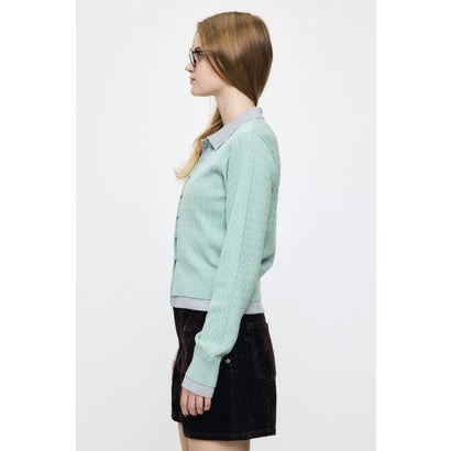 LAYERED LIKE KNIT トップス MINT｜詳細画像