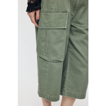 BACKSATIN CROPPED カーゴ KHA｜詳細画像