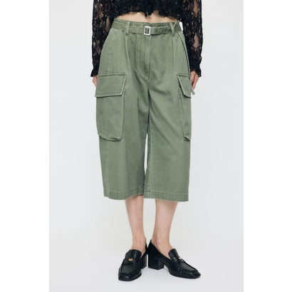 BACKSATIN CROPPED カーゴ KHA｜詳細画像