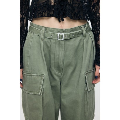 BACKSATIN CROPPED カーゴ KHA｜詳細画像
