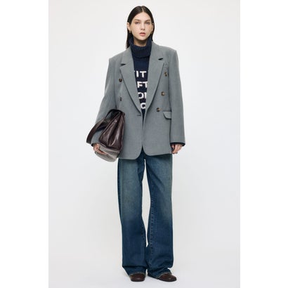 BACK TUCK TAILORED ジャケット GRY｜詳細画像