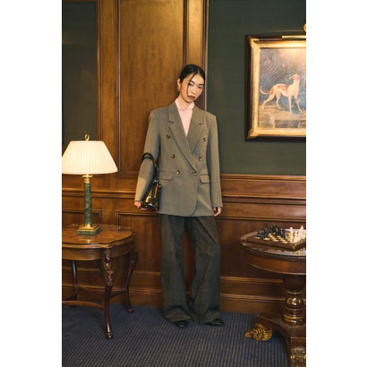 BACK TUCK TAILORED ジャケット GRY｜詳細画像