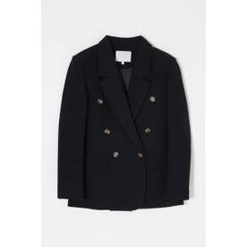 BACK TUCK TAILORED ジャケット BLK