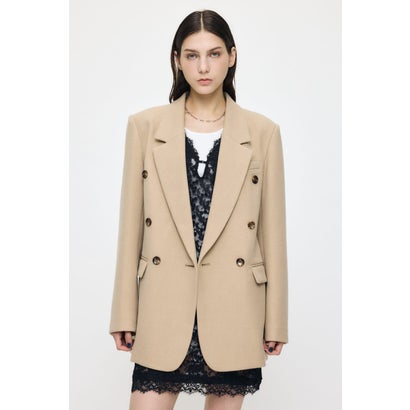 BACK TUCK TAILORED ジャケット BEG｜詳細画像