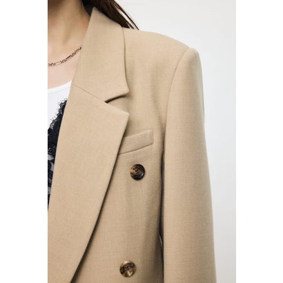 BACK TUCK TAILORED ジャケット BEG｜詳細画像