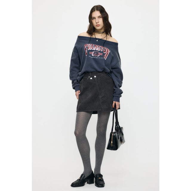 LAYERABLE MINI スカート GRY