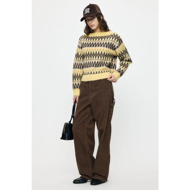 LAYERABLE PAINTER パンツ BRN