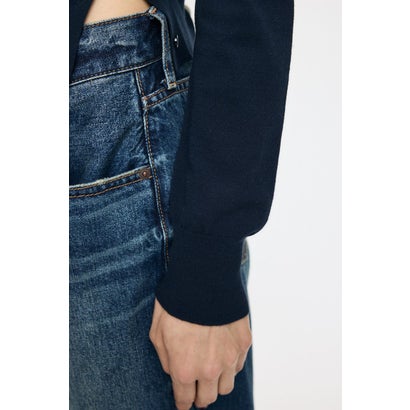 MANY WAY BUTTON KNIT シャツ D/NVY3｜詳細画像