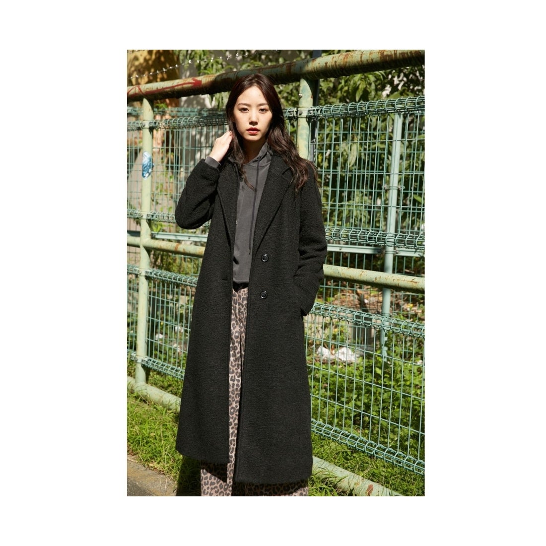 MOUSSY moussy WOOLBLENDSINGLEコート グレー -靴＆ファッション通販 
