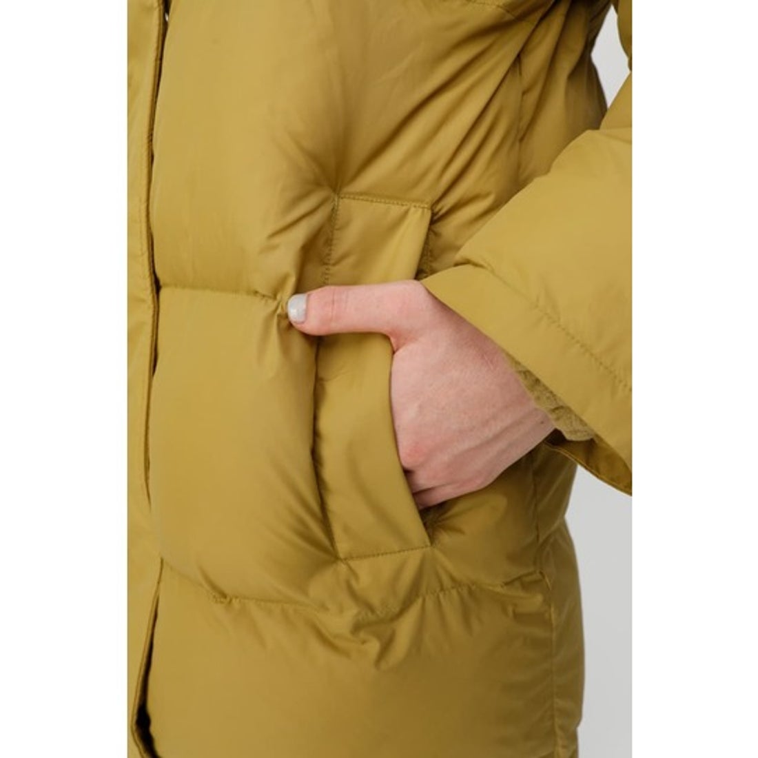 MOUSSY マウジー moussy ALINE LONG PUFFER JACKET （イエロー 