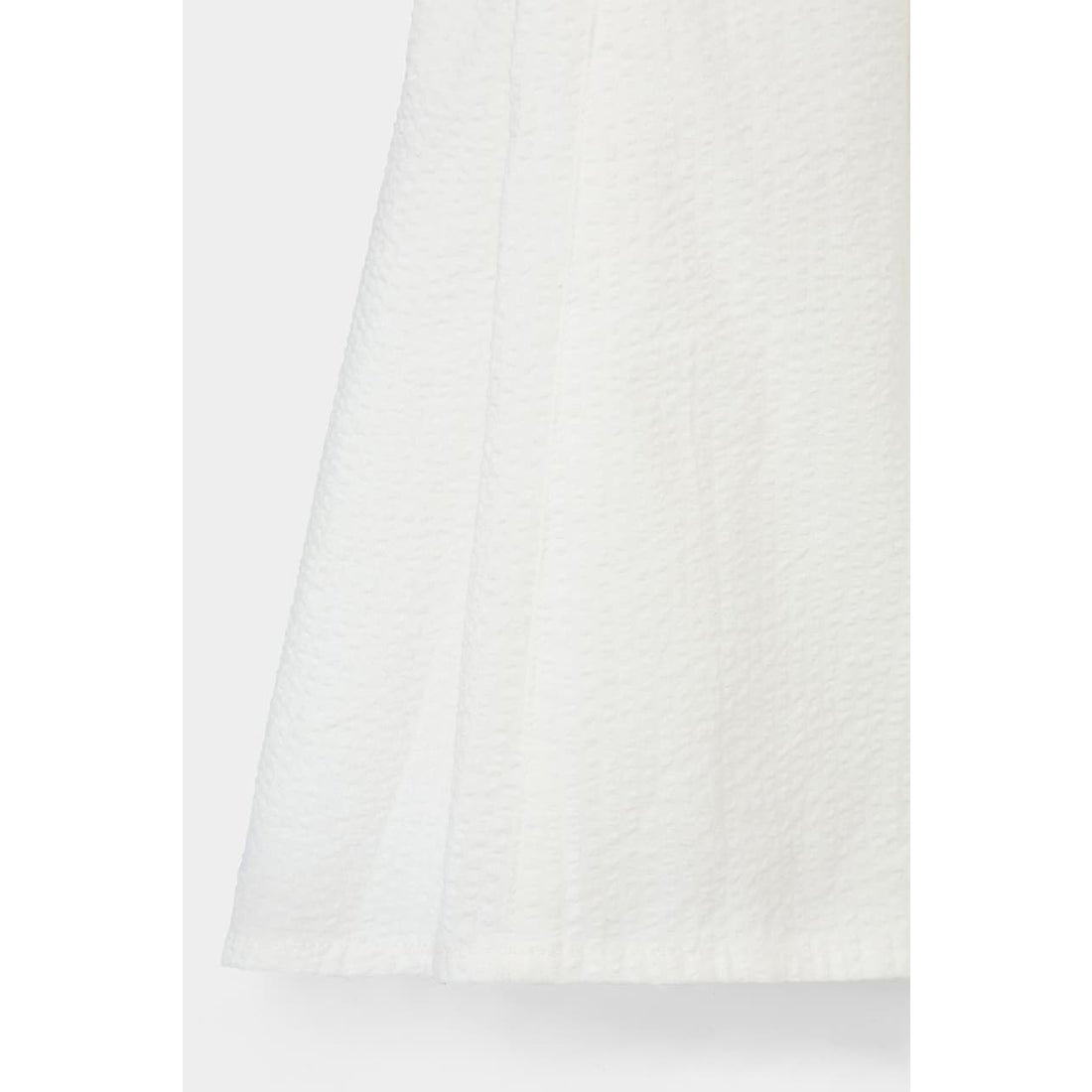 MOUSSY マウジー moussy WAIST FIT SUCKER SHIRT （ホワイト 