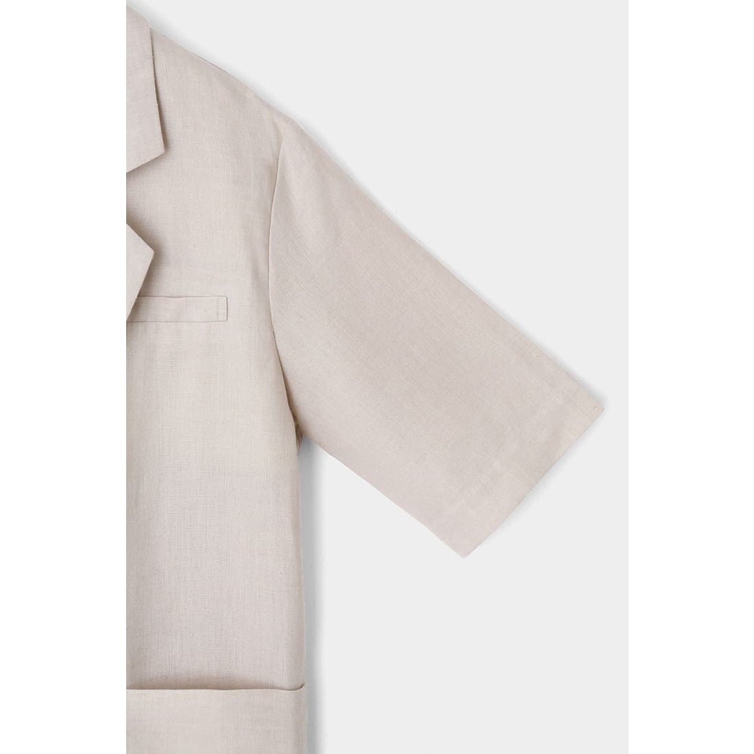 MOUSSY マウジー moussy HALF SLEEVE SHIRTS JACKET （アイボリー 