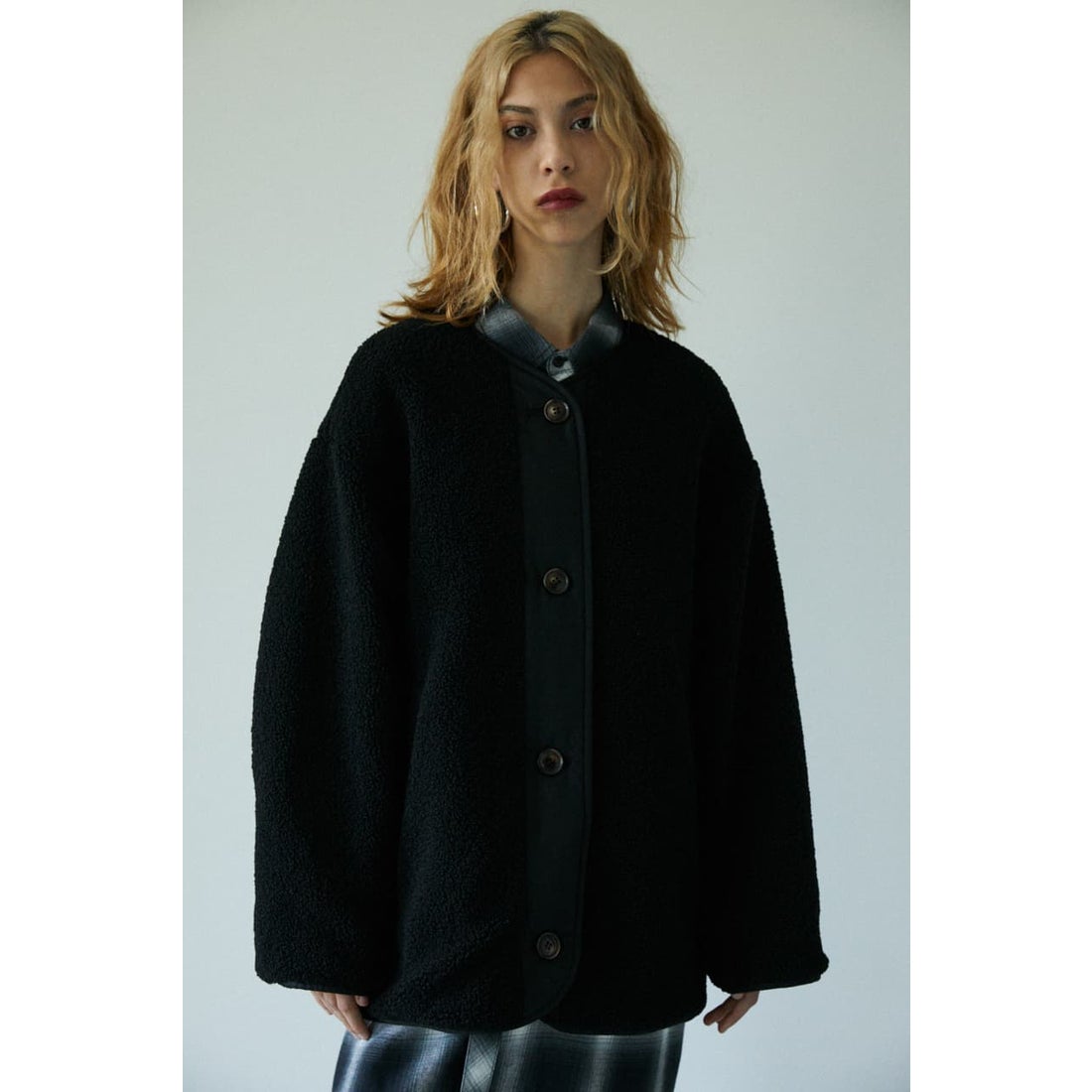 MOUSSY RIVER QUILTED COCOON JACKETブルゾン - ブルゾン