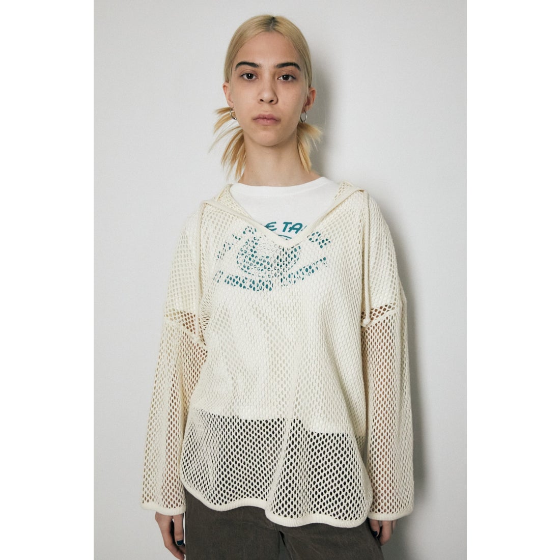 MOUSSY FISH NET MEX パーカ O/WHT1 -ファッション通販 FASHION WALKER