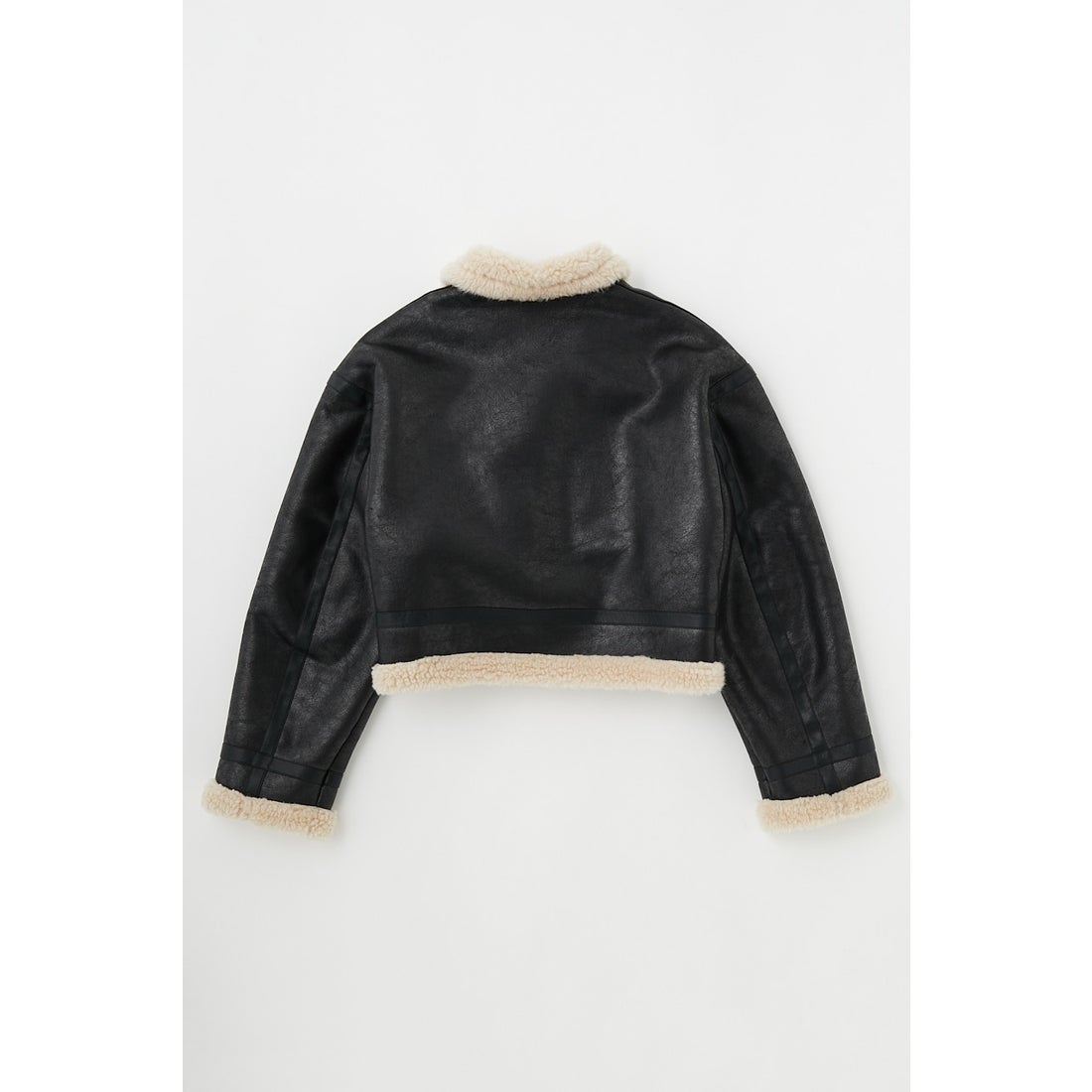 MOUSSY CROPPED FLIGHT ジャケット PUR -ファッション通販 