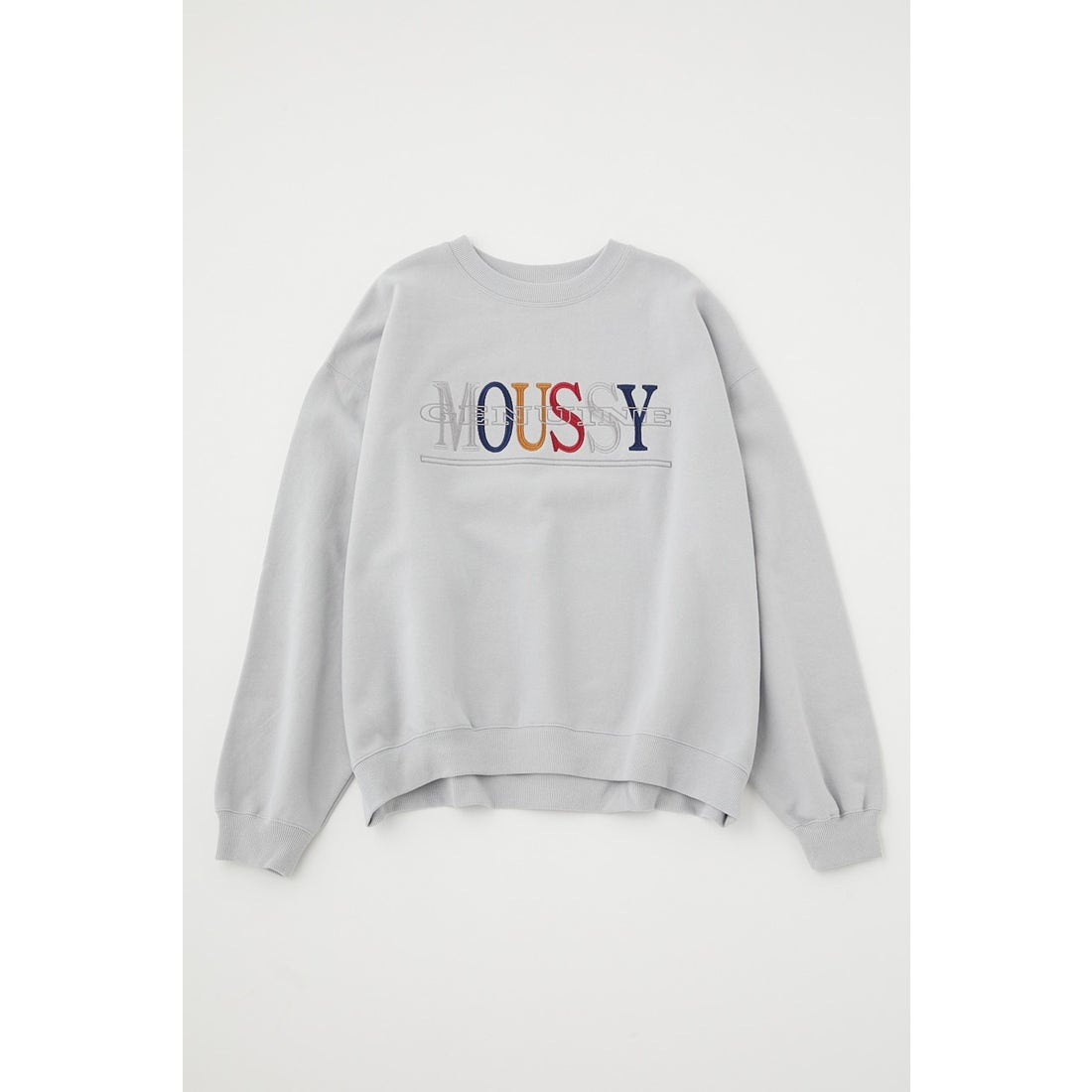 MULTICOLOR MOUSSY プルオーバー L/GRY1 -ファッション通販 FASHION WALKER