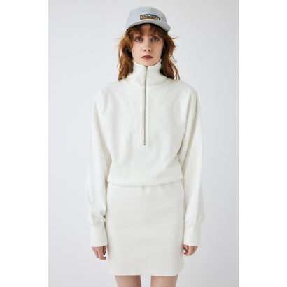 MOUSSY ZIP UP MINI ドレス T.GRY -ファッション通販 FASHION WALKER