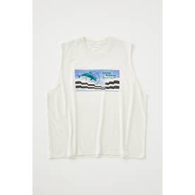 LEAPING DOLPHINS NS Tシャツ O/WHT1