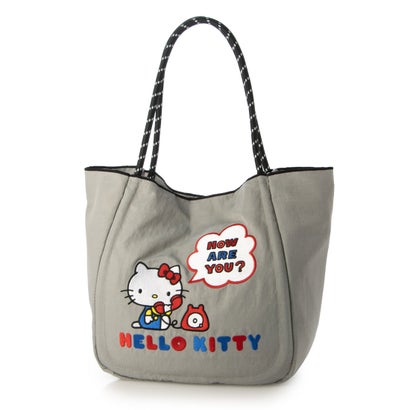 【MONICA×HELLO KITTY】パラコードハンドルトート （ネイビー）｜詳細画像