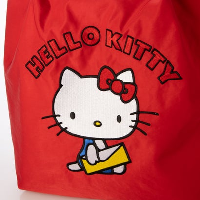 【MONICA×HELLO KITTY】パラコードハンドルタック入りトート （レッド）｜詳細画像