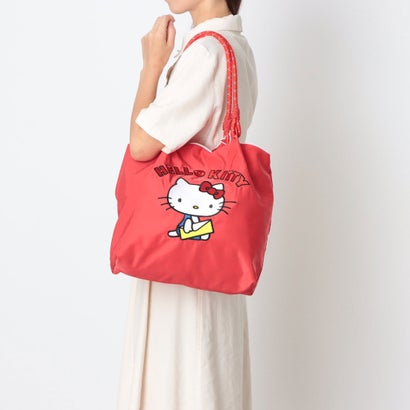 【MONICA×HELLO KITTY】パラコードハンドルタック入りトート （ブラック）｜詳細画像