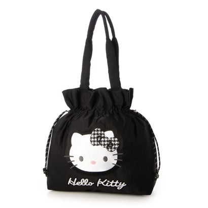 【MONICA×HELLO KITTY】パラコード巾着トート （グレージュ）｜詳細画像