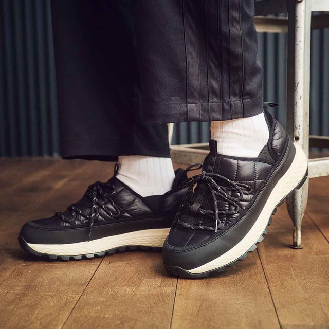「Recovery Shiatsu Insole」搭載で指圧効果により血行をよくする。スノーシューズ DM2755R （ブラック）