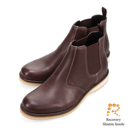 「Recovery Shiatsu Insole」搭載で指圧効果により血行をよくする。サイドゴアカジュアルブーツ DM5536R （ダークブラウン）｜詳細画像