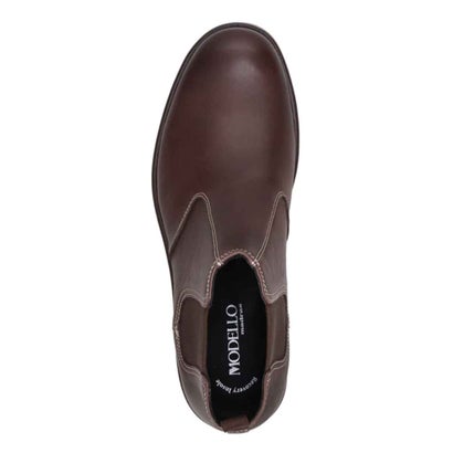 「Recovery Shiatsu Insole」搭載で指圧効果により血行をよくする。サイドゴアカジュアルブーツ DM5536R （ダークブラウン）｜詳細画像