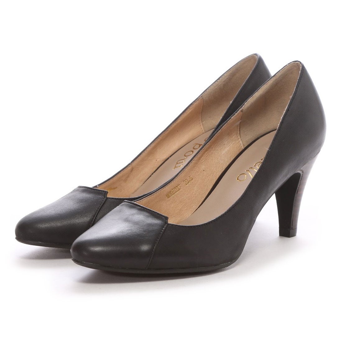 MODELLO モデロ modello 7.0cmドレスパンプス（ブラック 