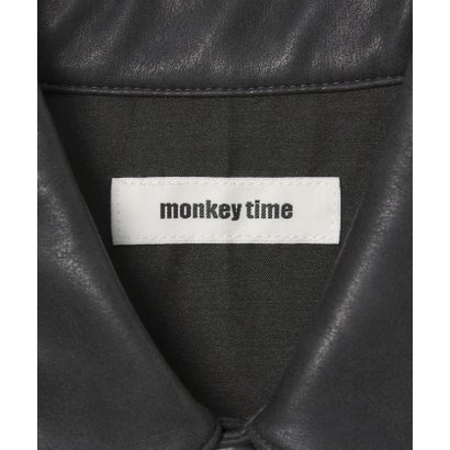MT LTHR/LK SHT （BLACK）｜詳細画像