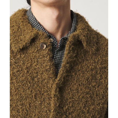 MT FTHR/YN KNIT JKT （OLIVE）｜詳細画像