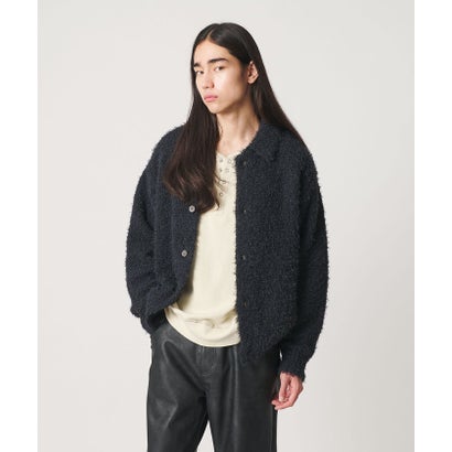 MT FTHR/YN KNIT JKT （OLIVE）｜詳細画像