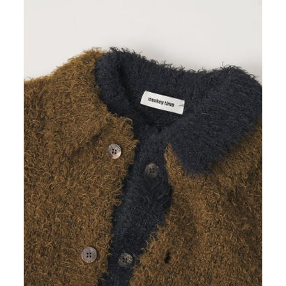 MT FTHR/YN KNIT JKT （OLIVE）｜詳細画像