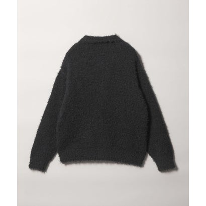 MT FTHR/YN KNIT JKT （DK.GRAY）｜詳細画像