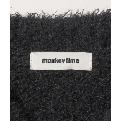 MT FTHR/YN KNIT JKT （DK.GRAY）｜詳細画像