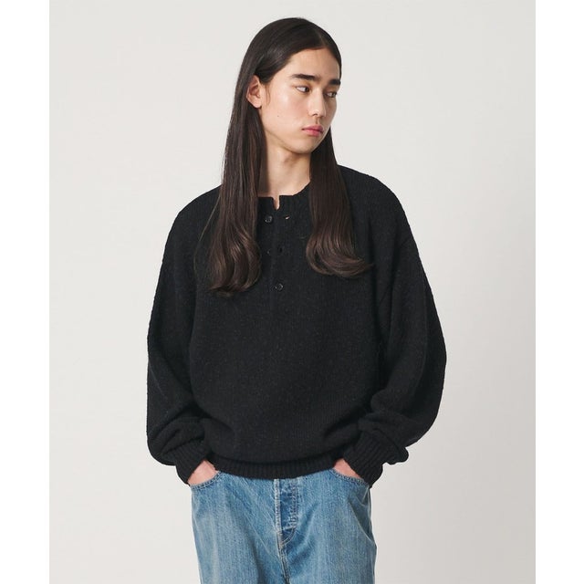 MT C/W SLUB HLY （BLACK）