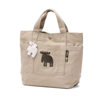 モズ moz トートバッグ レディース メンズ ミニ かわいい キャンバス バッグ 小さめ 小さい カジュアル 無地 布 可愛い A5 北欧 ランチトート コンパクト ZZHC ZZHC-04R （BlueGreen）｜詳細画像