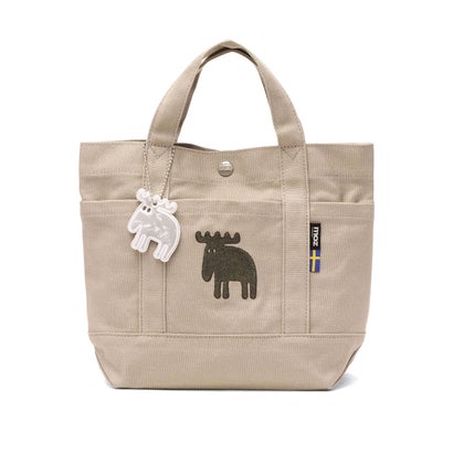 モズ moz トートバッグ レディース メンズ ミニ かわいい キャンバス バッグ 小さめ 小さい カジュアル 無地 布 可愛い A5 北欧 ランチトート コンパクト ZZHC ZZHC-04R （BlueGreen）｜詳細画像