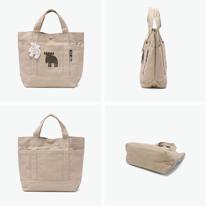 モズ moz トートバッグ レディース メンズ ミニ かわいい キャンバス バッグ 小さめ 小さい カジュアル 無地 布 可愛い A5 北欧 ランチトート コンパクト ZZHC ZZHC-04R （BlueGreen）｜詳細画像