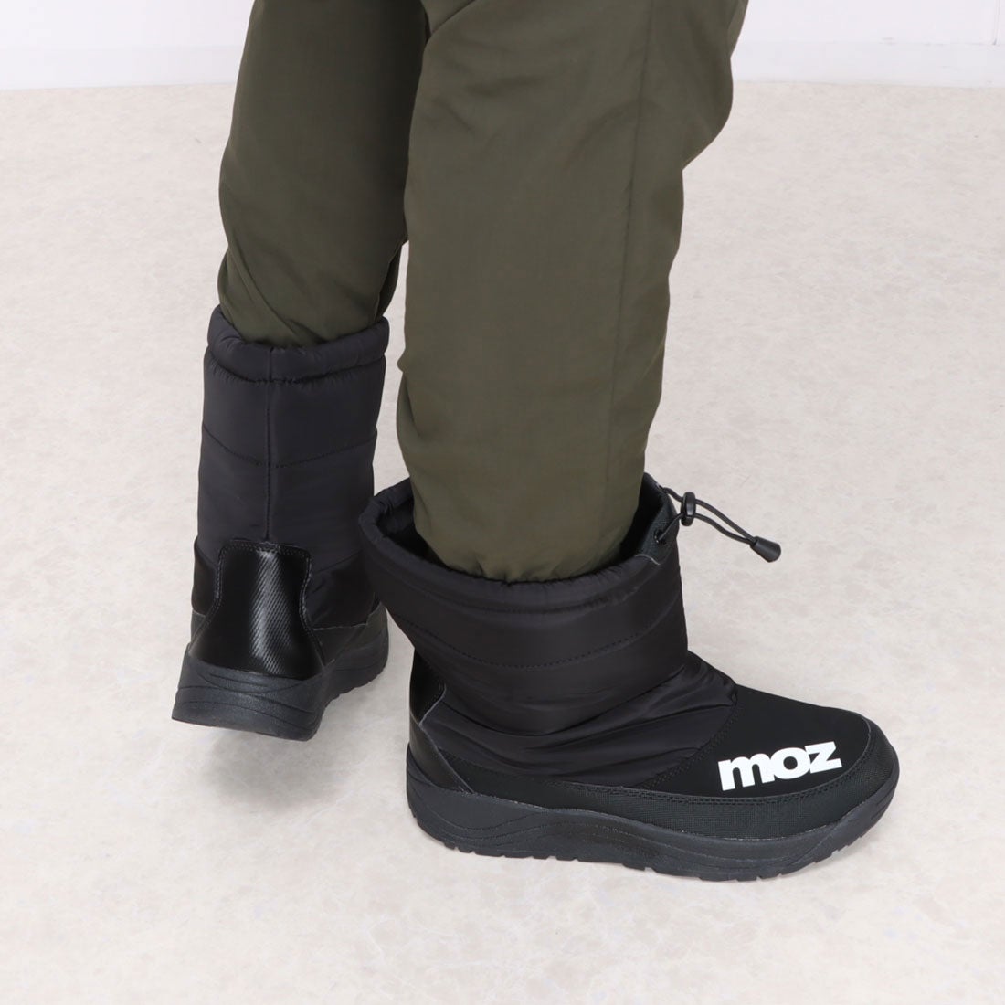 モズ moz 防水防滑スノーブーツ ウィンターブーツ メンズ （KHAKI） -靴＆ファッション通販 ロコンド〜自宅で試着、気軽に返品