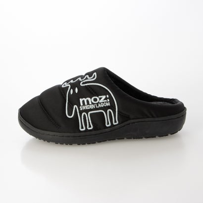 MOZ6701 レディース サンダル サボ クロッグシューズ 軽量 moz モズ 靴 滑りにくい （BLACK）｜詳細画像