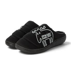 MOZ6701 レディース サンダル サボ クロッグシューズ 軽量 靴 滑りにくい （BLACK）