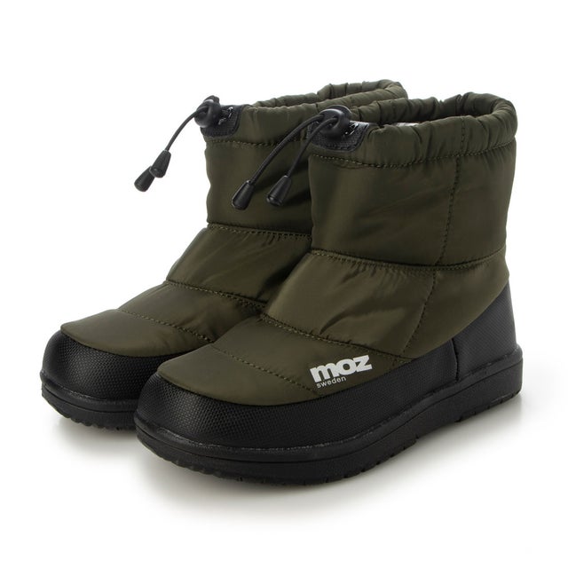 
                    mozレディース ブーツ 防水、防滑ブーツ  スノーブーツ  ウィンターブーツ 防寒靴 （KHAKI）