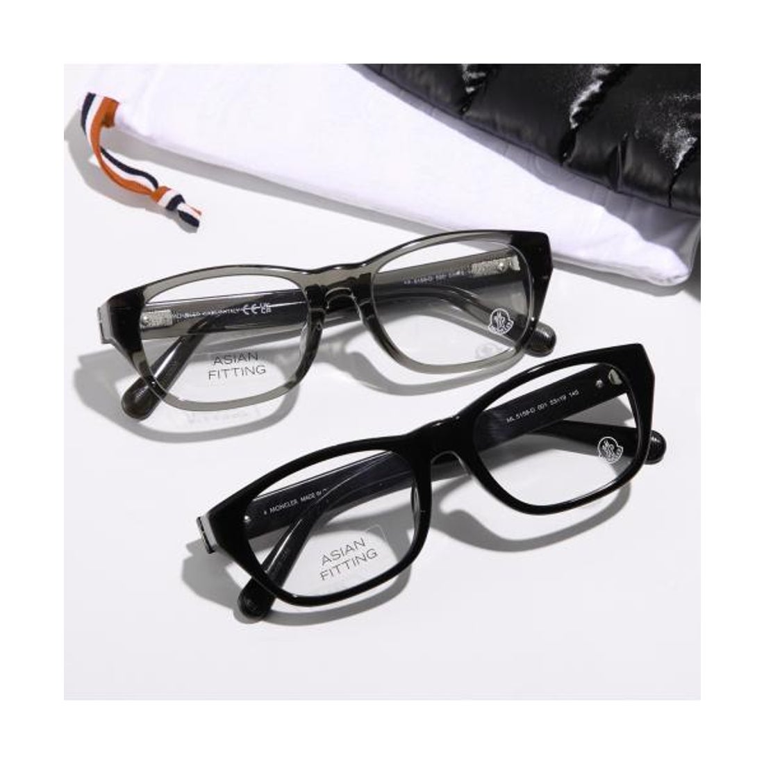 モンクレール MONCLER MONCLER メガネ ML5158－D スクエア型 （020 